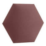 Upholstered Panel Dirty Pink